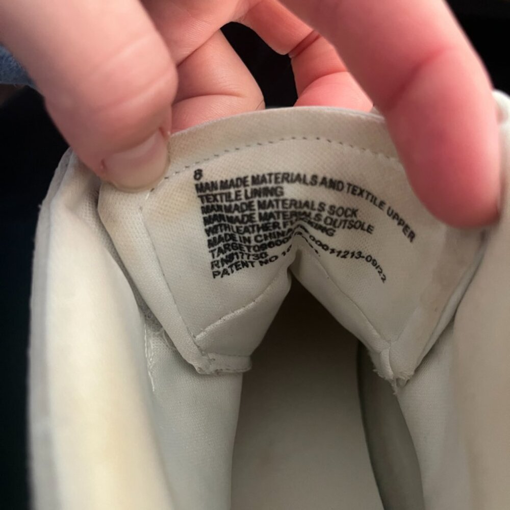 Universal Thread Skyler Women's White High Top Sneakers from Target Size 8 - Picture 7 of 9